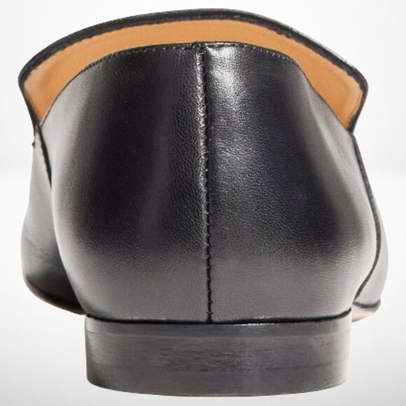 Banana Republic Italian Black Leather Loafers - Size: 6 - Picture 6 of 10